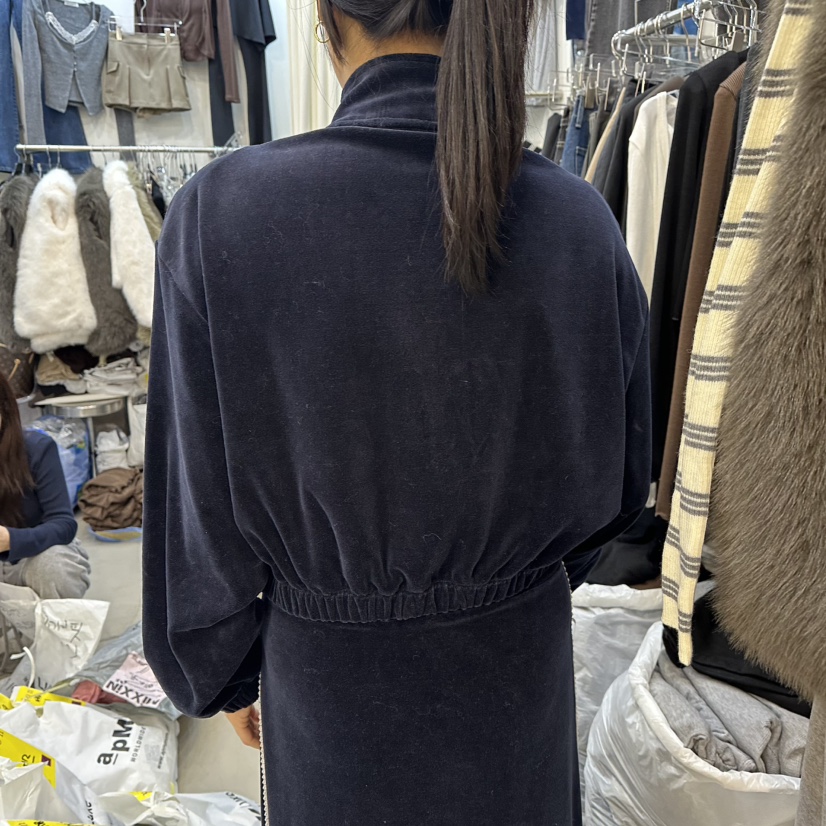 BILLION-L韓國代購㊣女裝新品職業時尚人氣休閑真品衛衣拉鏈BILLION-L衛衣