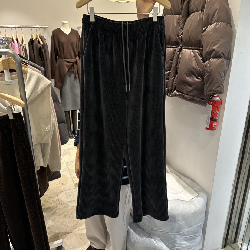 MAJDAN韓國直郵㊣女裝新款職業25秋冬真品時尚人氣推薦休閑褲MAJDAN休閑褲圖色2墨綠色