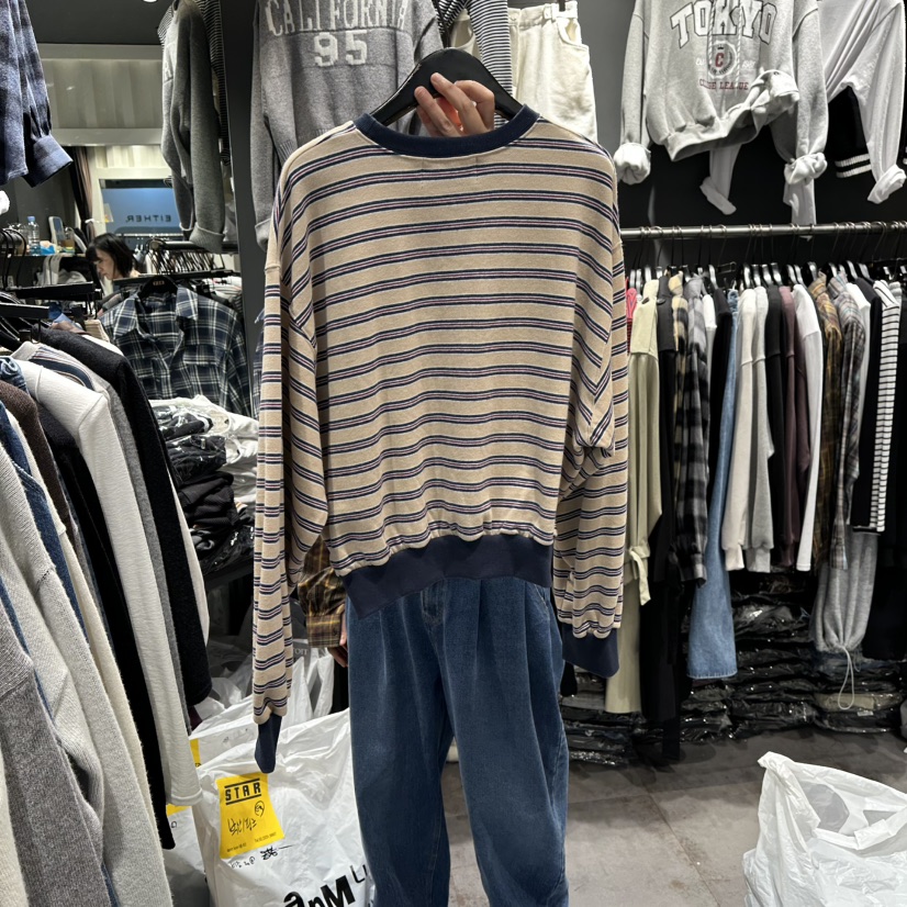 LONE STAR韓國代購㊣女裝新品真品職業休閑25秋冬人氣衛衣LONE STAR衛衣