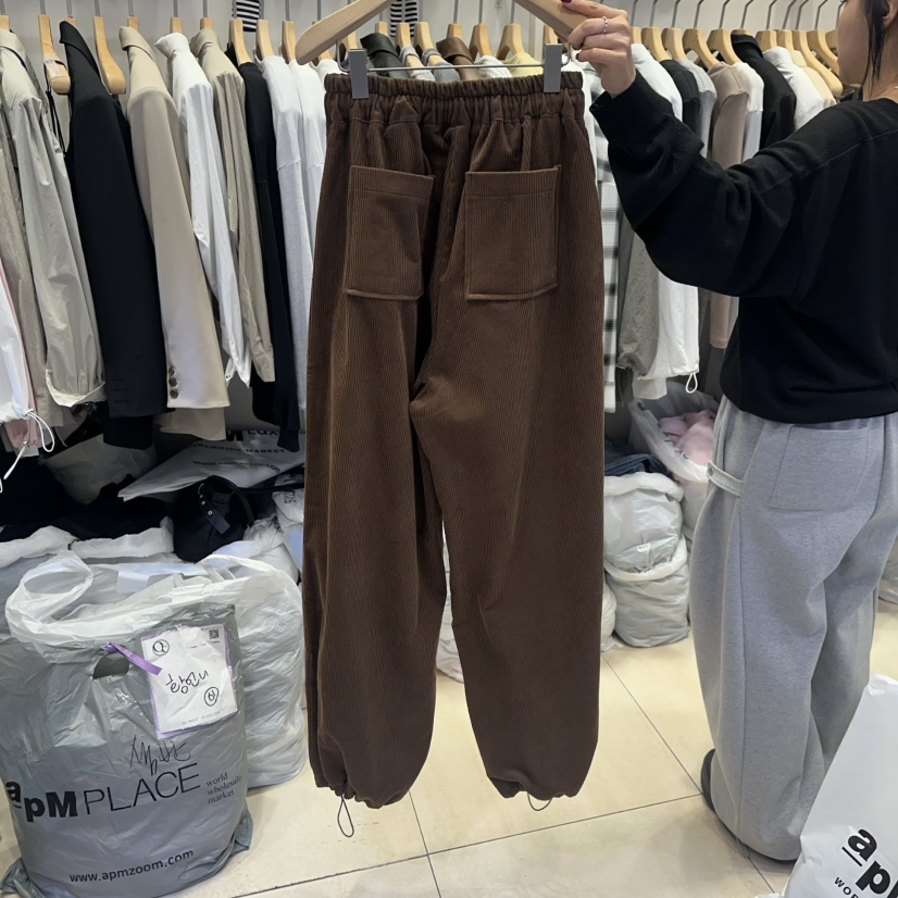 Q C東大門㊣實拍女士新品25秋冬熱賣時尚休閑職業人氣休閑褲Republlc of qc休閑褲