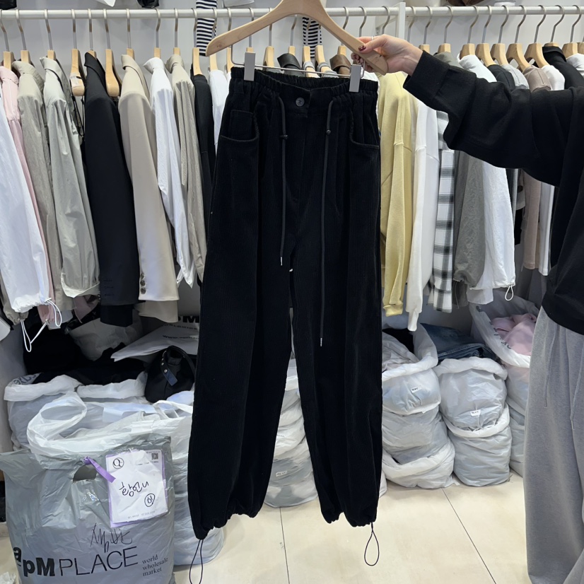 Q C東大門㊣實拍女士新品25秋冬熱賣時尚休閑職業人氣休閑褲Republlc of qc休閑褲圖色2
