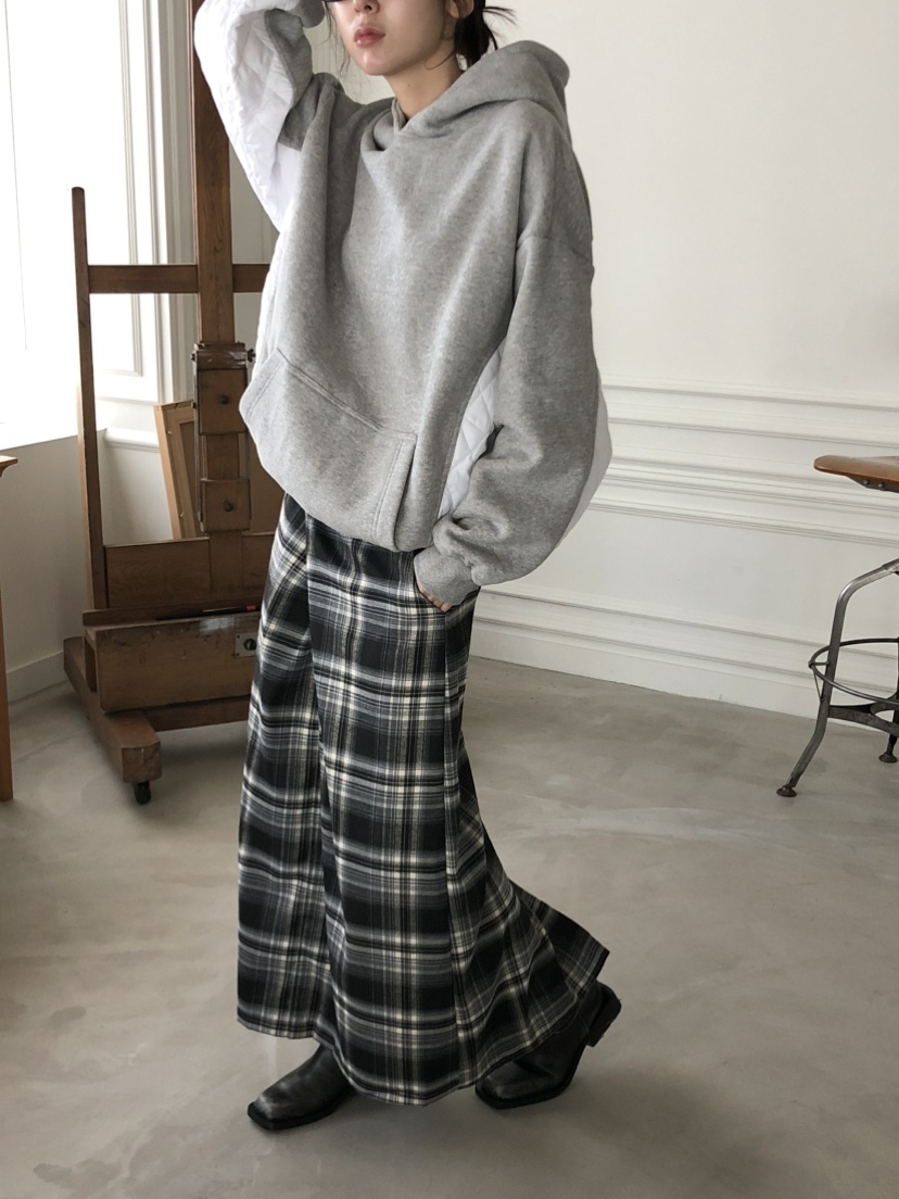 FOSET東大門㊣代購女士新款職業25秋冬真品時尚衛衣連帽衫拼色FOSET衛衣