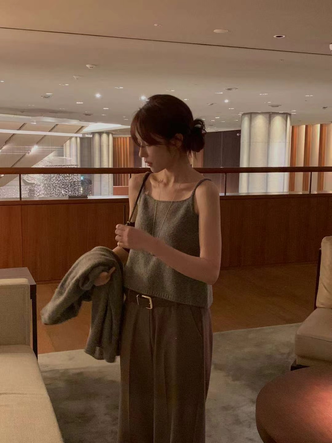 MIELLE-미엘르-OT東大門㊣代購女裝新品25秋冬休閑時尚套裝MIELLE-미엘르-OT套裝