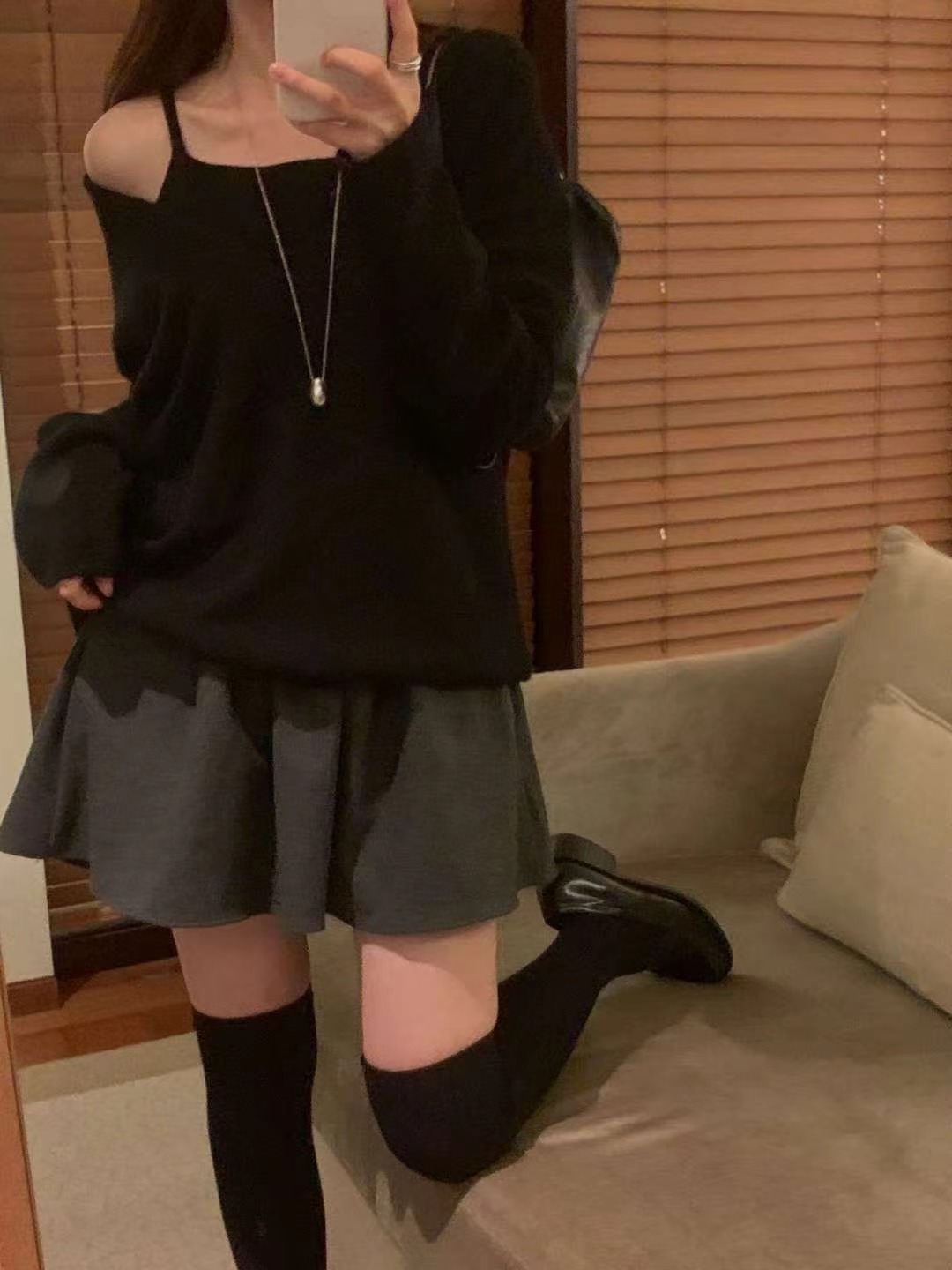 MIELLE-미엘르-OT東大門㊣代購女裝新品25秋冬休閑時尚套裝MIELLE-미엘르-OT套裝圖色3