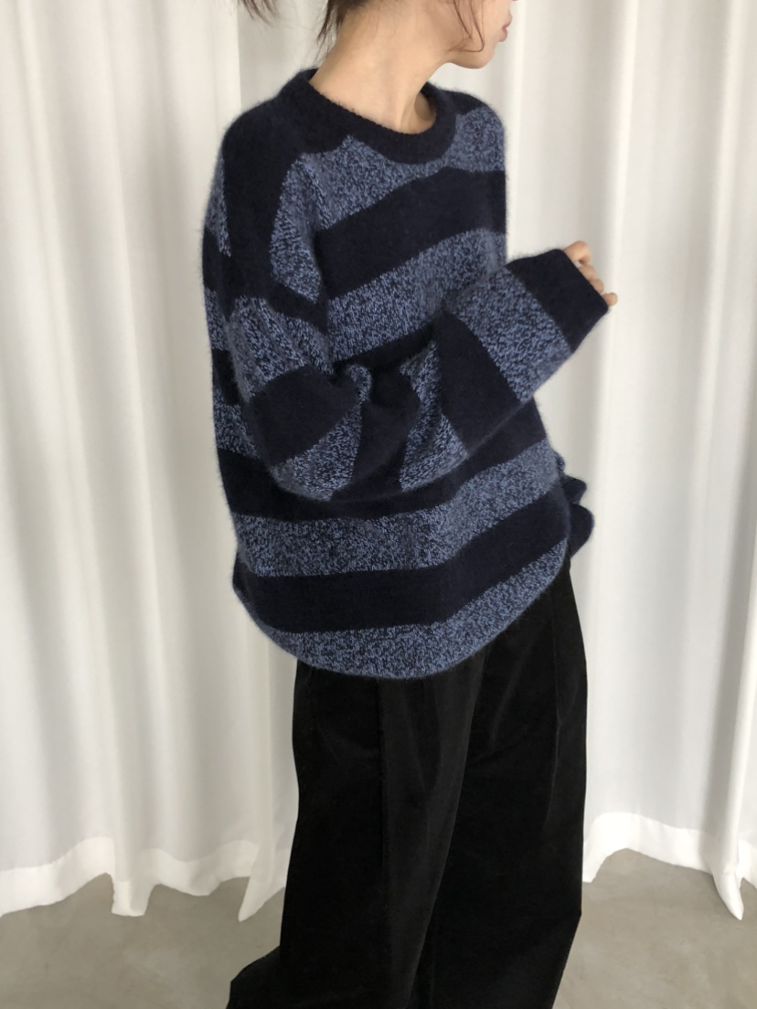 FOSET東大門㊣直郵女士新款25秋冬休閑熱賣真品針織衫單排扣FOSET針織衫