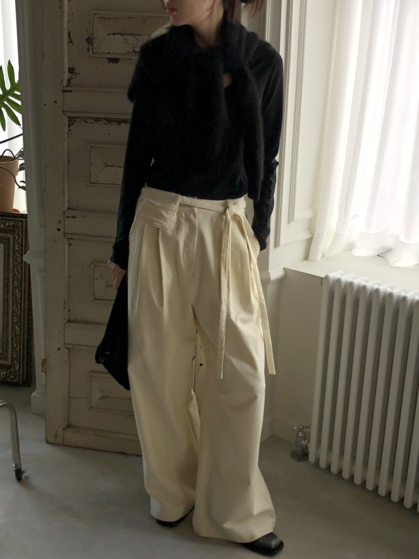 FOSET東大門㊣實拍女裝新品25秋冬人氣職業真品休閑褲不含包FOSET休閑褲