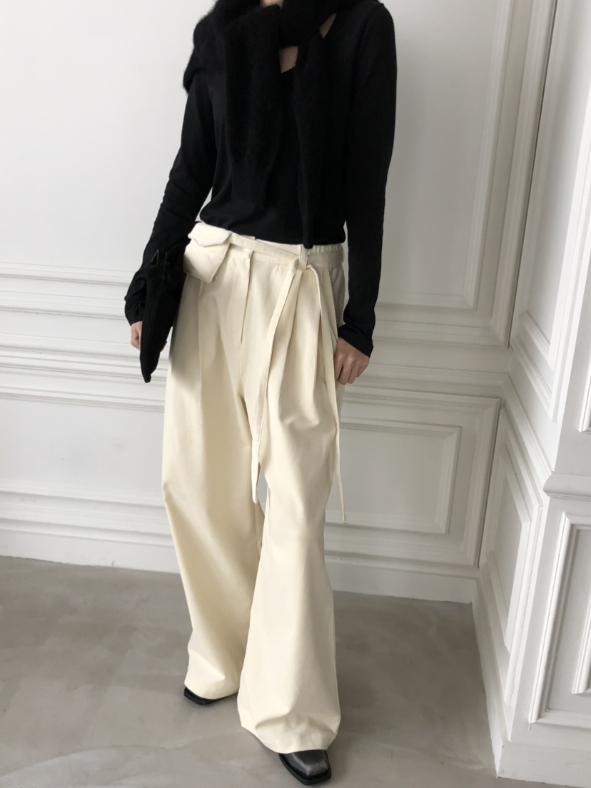 FOSET東大門㊣實拍女裝新品25秋冬人氣職業真品休閑褲不含包FOSET休閑褲