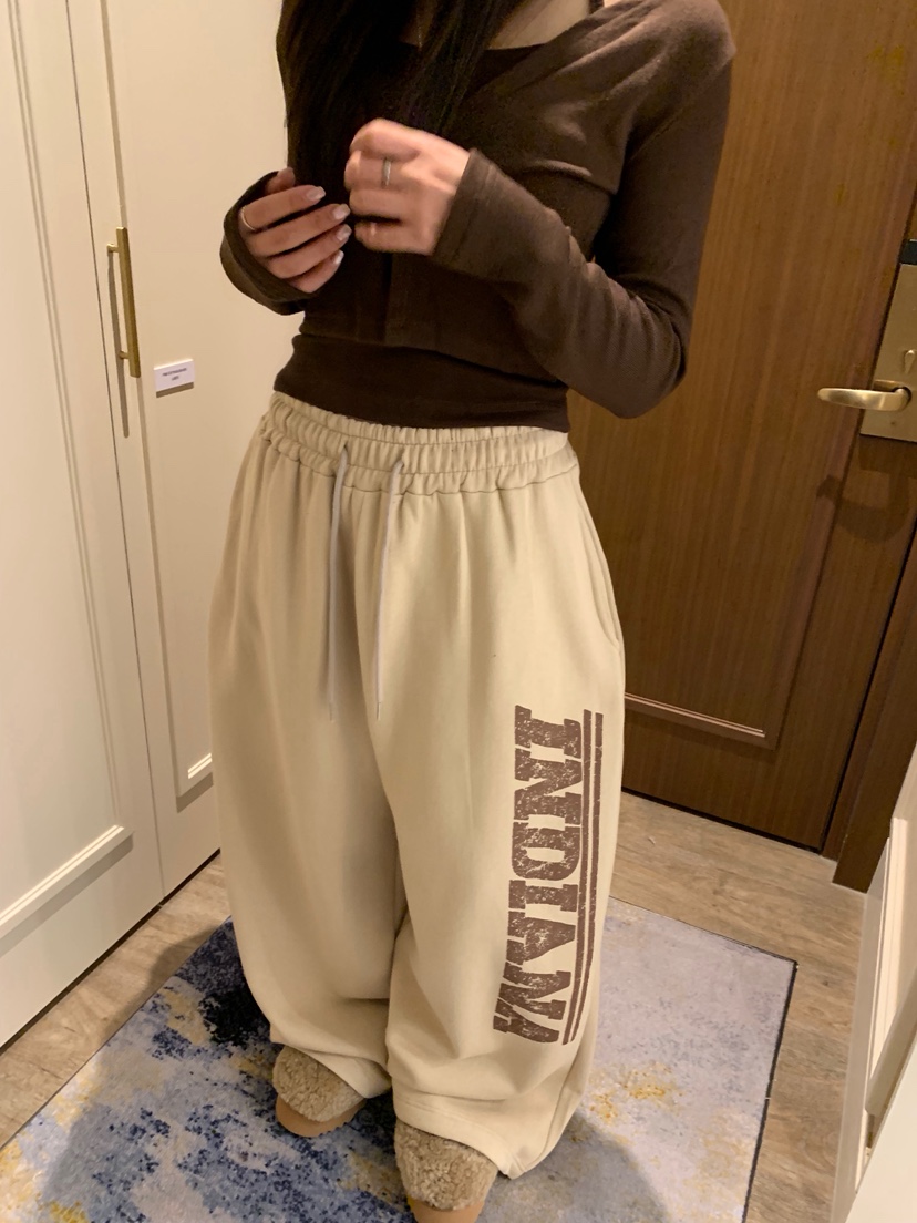 BADCALM東大門㊣直郵女士新款時尚推薦職業人氣25秋冬休閑褲BADCALM休閑褲