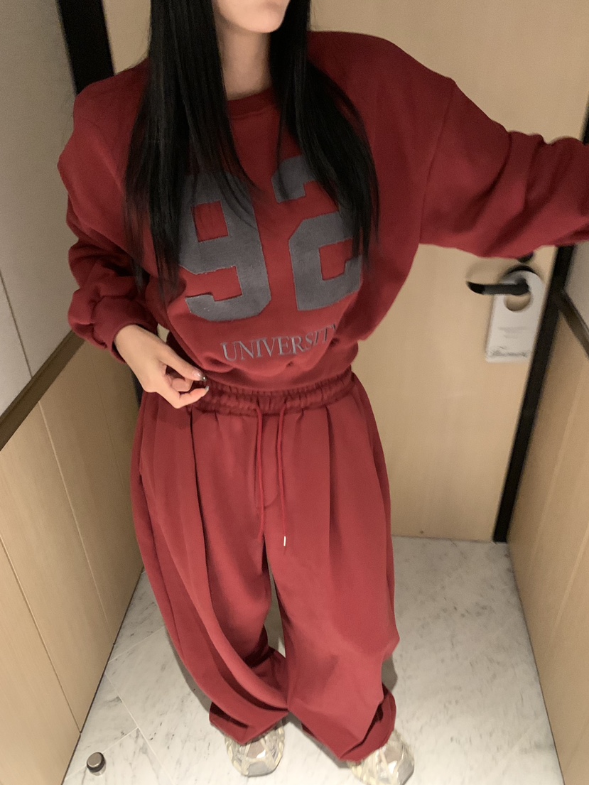 BADCALM韓國直郵㊣女士新款真品推薦熱賣休閑25秋冬職業衛衣BADCALM衛衣