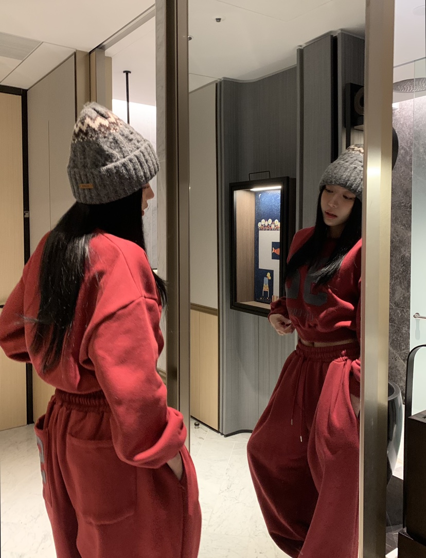 BADCALM韓國直郵㊣女士新款真品推薦熱賣休閑25秋冬職業衛衣BADCALM衛衣