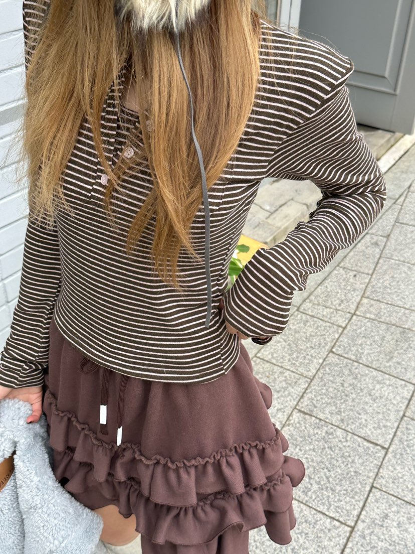 ZEROZERO東大門㊣代購女士新品推薦25秋冬熱賣休閑長袖T恤口袋ZEROZERO長袖T恤