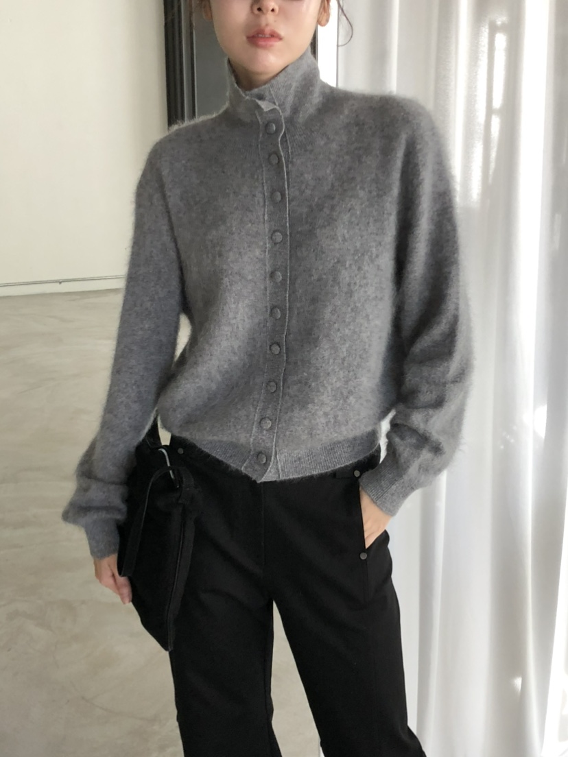 FOSET東大門㊣實拍女士新款時尚熱賣職業25秋冬真品針織衫開衫FOSET針織衫