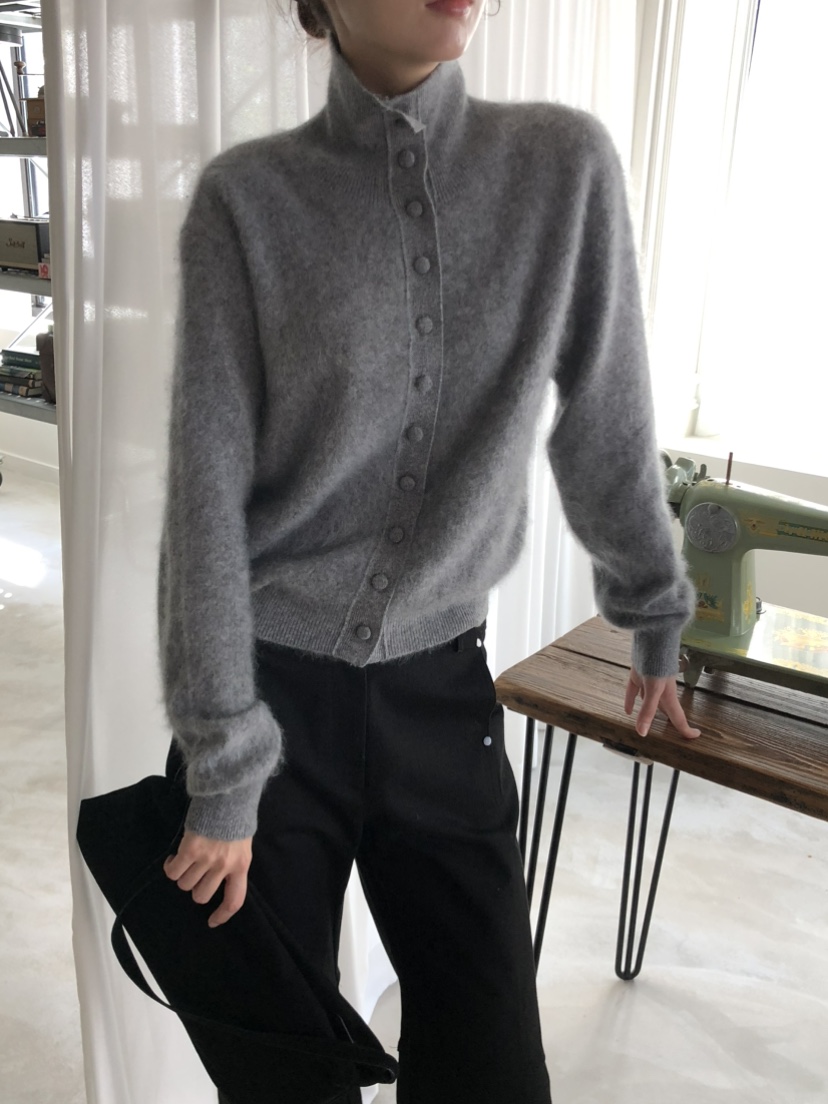 FOSET東大門㊣實拍女士新款時尚熱賣職業25秋冬真品針織衫開衫FOSET針織衫