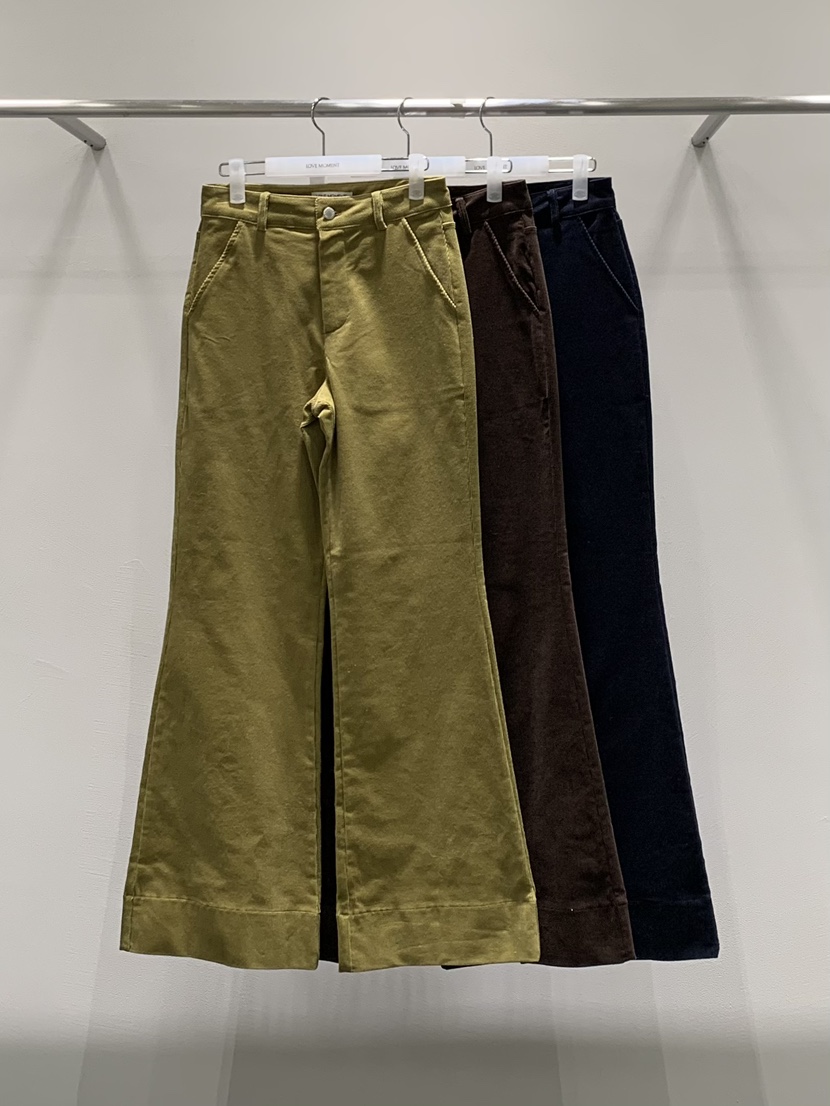 LOVE MOMENT東大門㊣實拍女士新品真品時尚熱賣休閑褲燈芯絨LOVE MOMENT休閑褲
