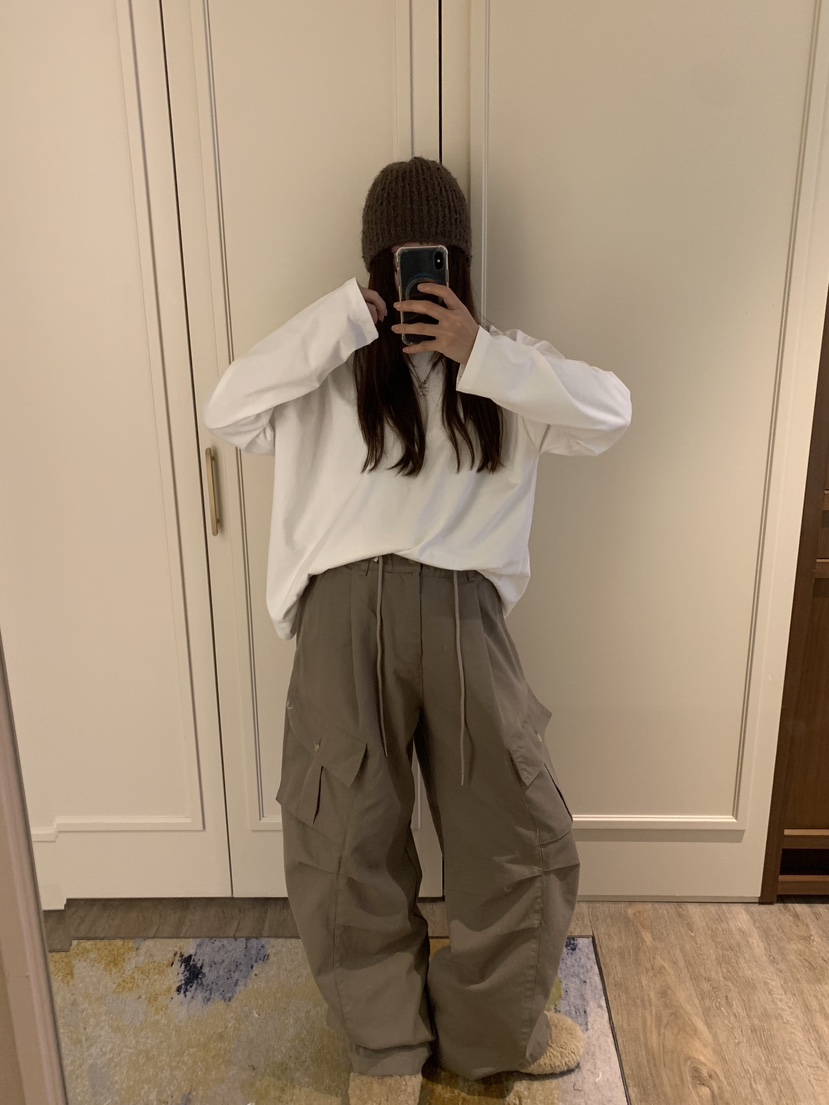 BADCALM東大門㊣代購女裝新品推薦真品職業時尚休閑褲工裝褲BADCALM休閑褲