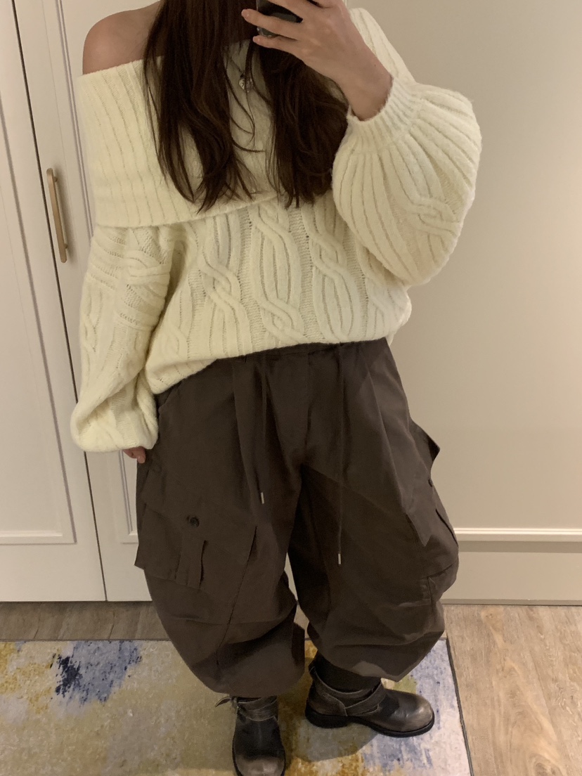 BADCALM東大門㊣代購女裝新品推薦真品職業時尚休閑褲工裝褲BADCALM休閑褲