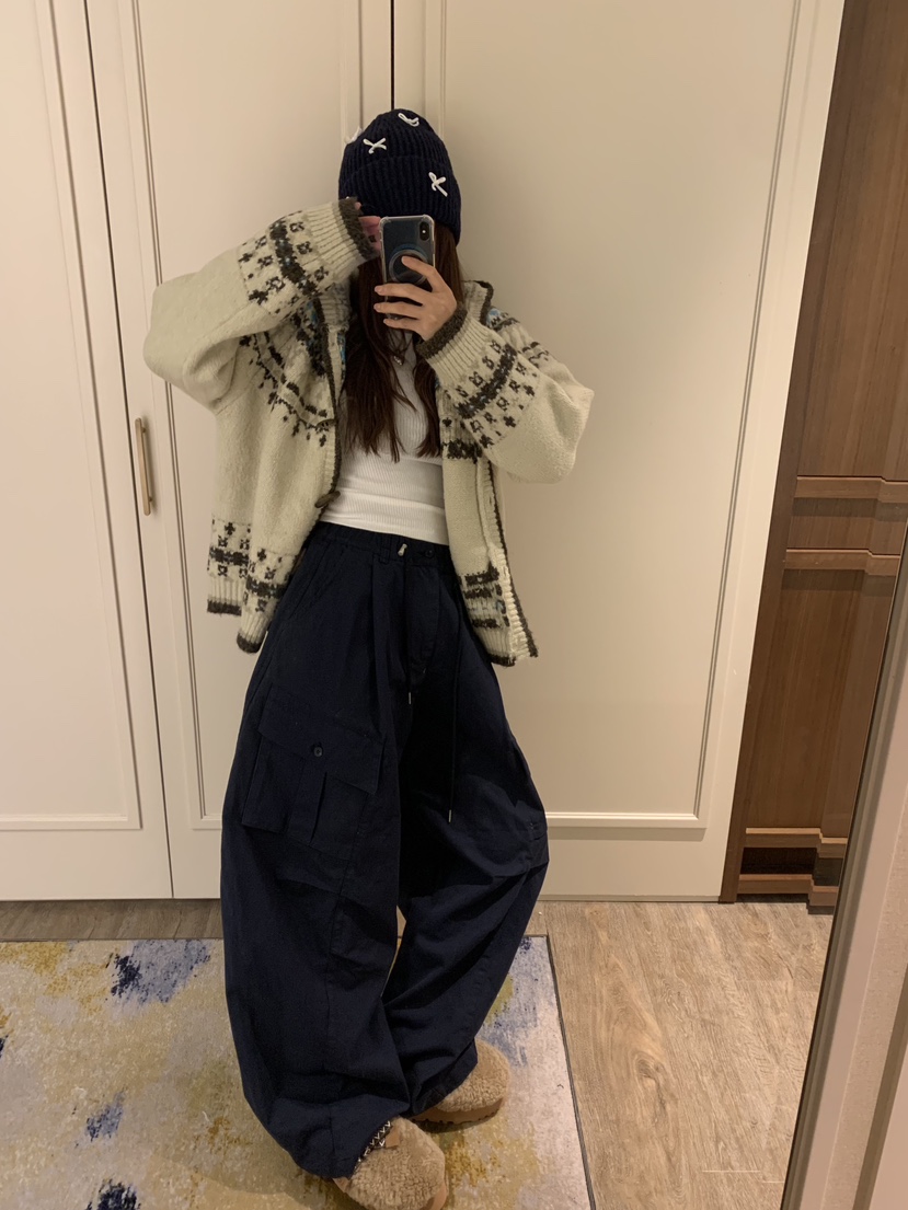 BADCALM東大門㊣代購女裝新品推薦真品職業時尚休閑褲工裝褲BADCALM休閑褲