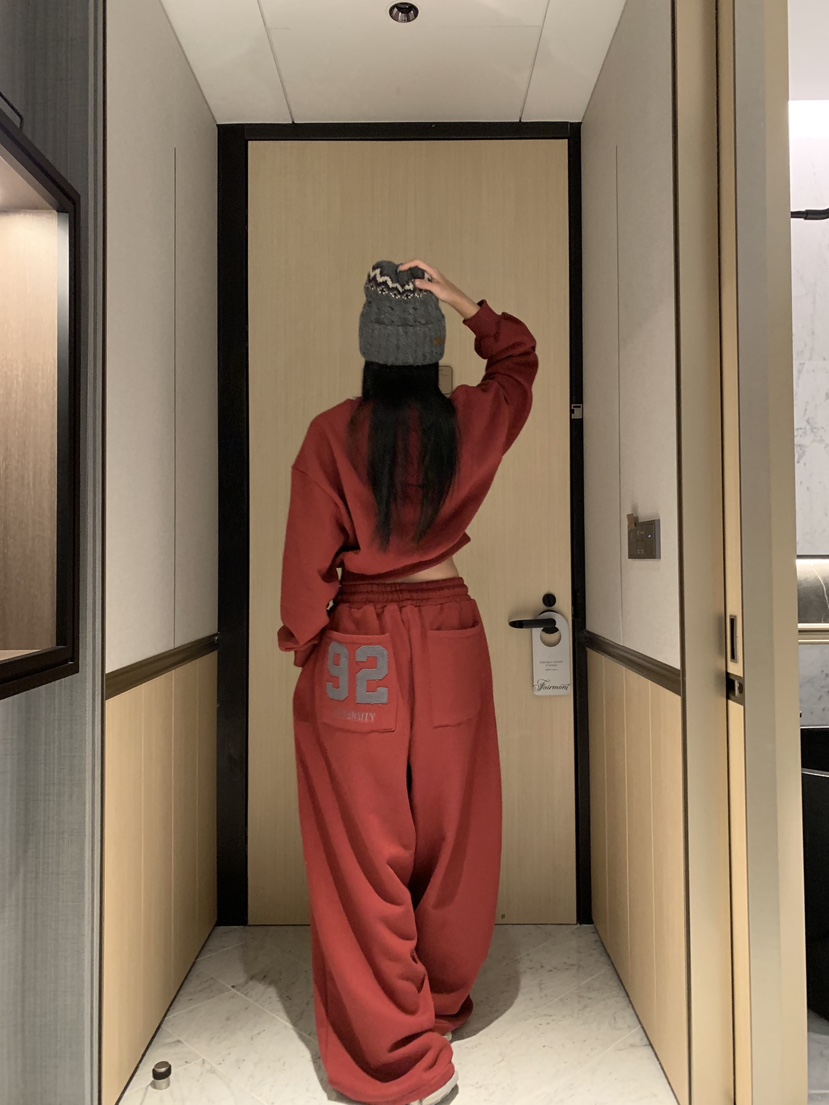 BADCALM東大門㊣代購女士新品25秋冬真品熱賣推薦人氣休閑褲BADCALM休閑褲