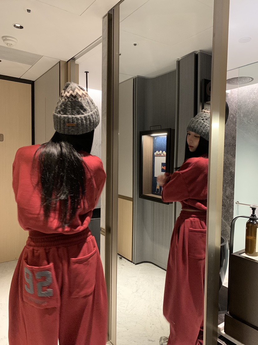BADCALM東大門㊣代購女士新品25秋冬真品熱賣推薦人氣休閑褲BADCALM休閑褲