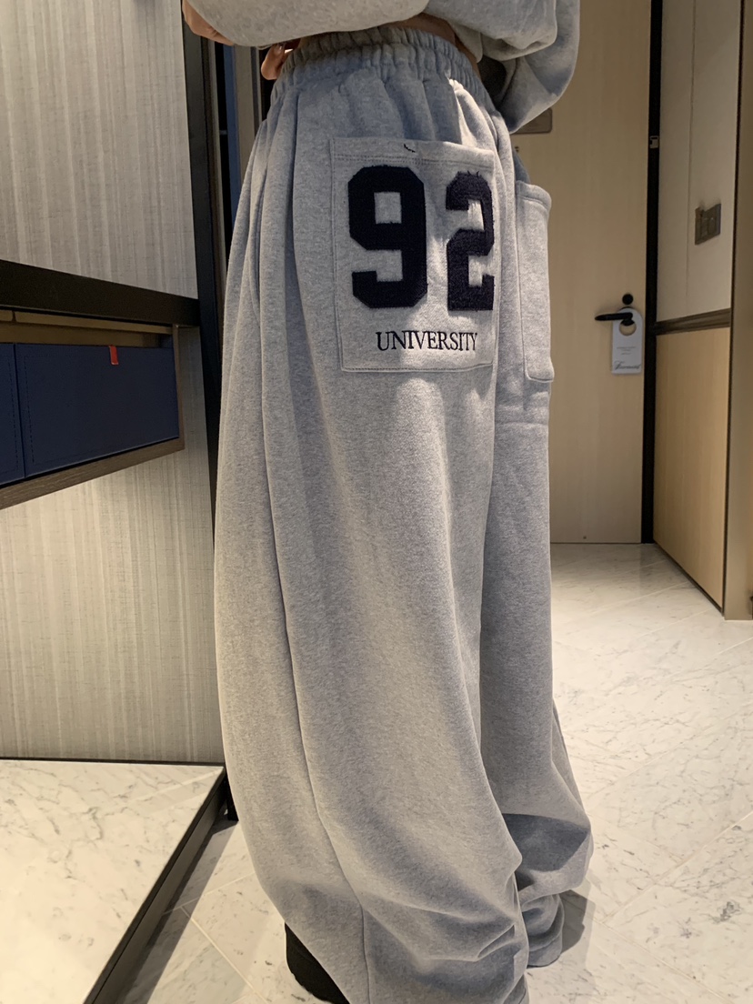 BADCALM東大門㊣代購女士新品25秋冬真品熱賣推薦人氣休閑褲BADCALM休閑褲