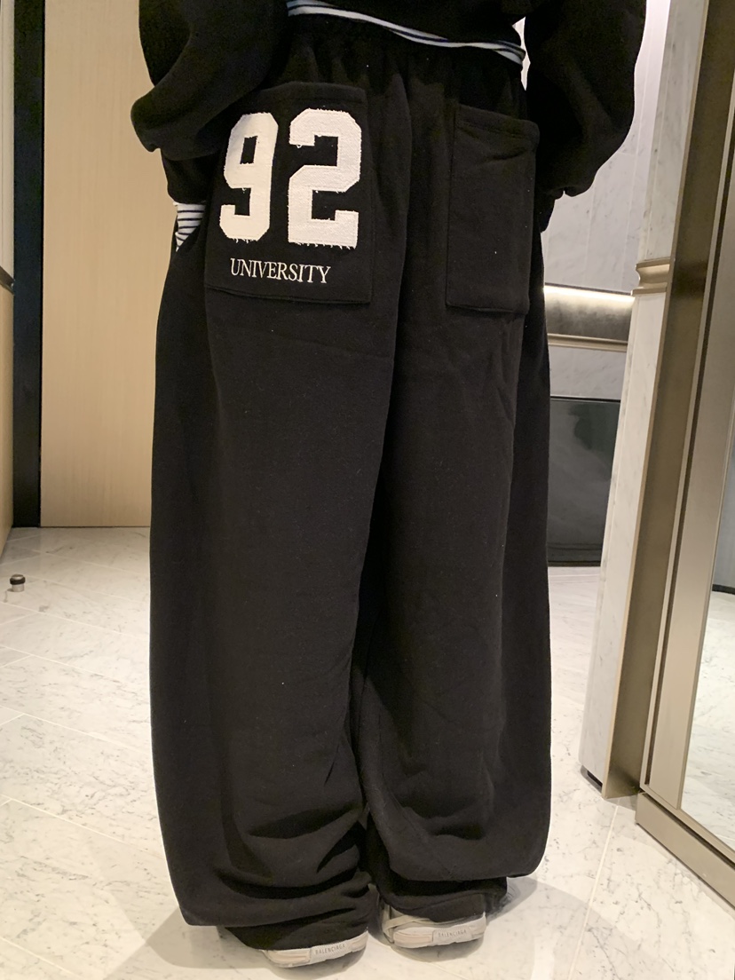 BADCALM東大門㊣代購女士新品25秋冬真品熱賣推薦人氣休閑褲BADCALM休閑褲