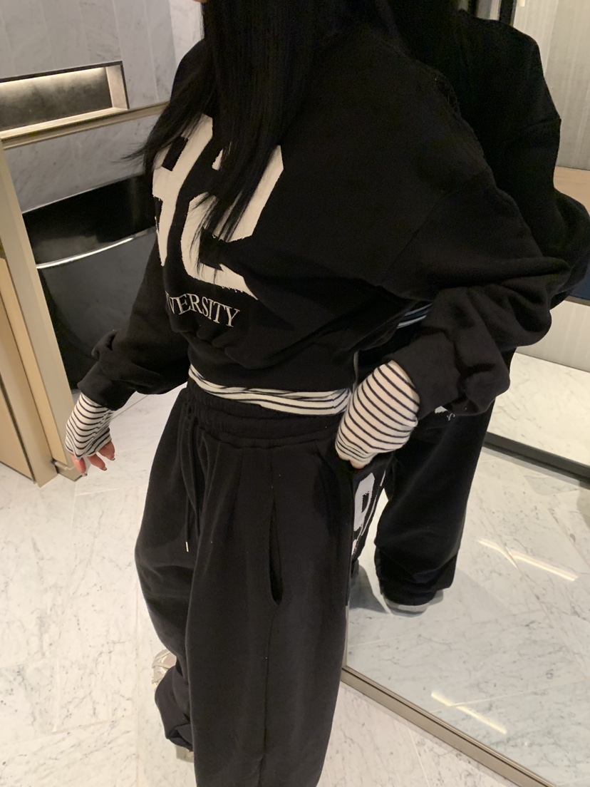 BADCALM東大門㊣代購女士新品25秋冬真品熱賣推薦人氣休閑褲BADCALM休閑褲