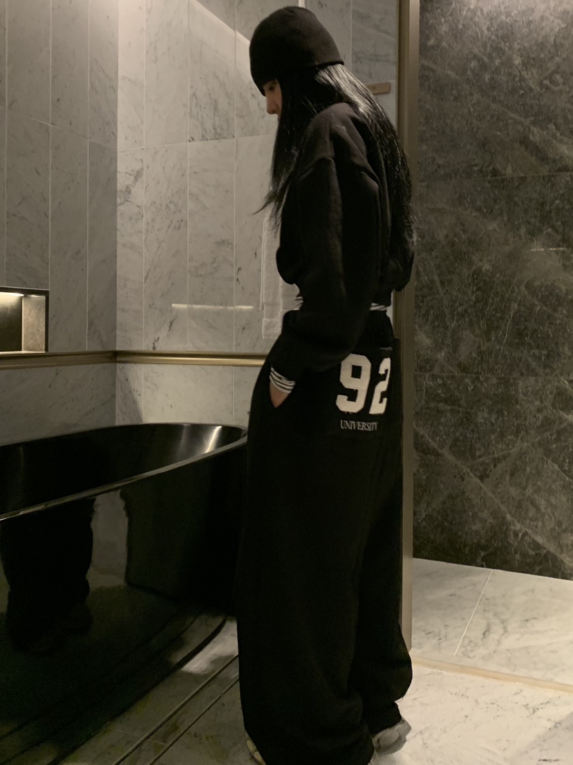 BADCALM東大門㊣代購女士新品25秋冬真品熱賣推薦人氣休閑褲BADCALM休閑褲
