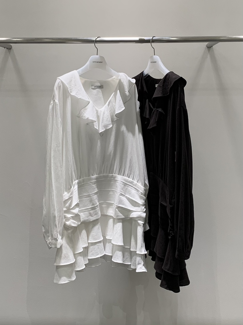 LOVE MOMENT韓國代購㊣女士新品25秋冬職業真品人氣連衣裙LOVE MOMENT連衣裙