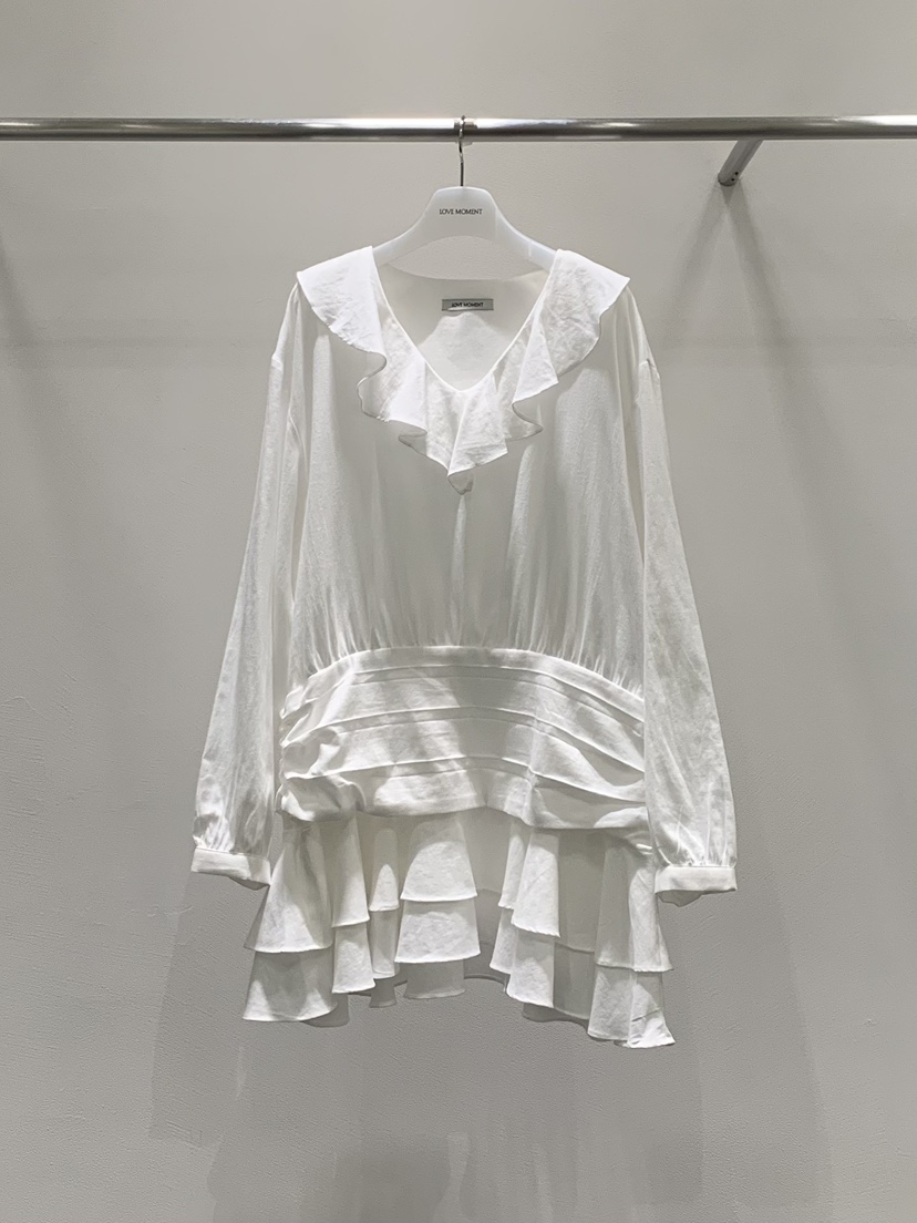 LOVE MOMENT韓國代購㊣女士新品25秋冬職業真品人氣連衣裙LOVE MOMENT連衣裙圖色1