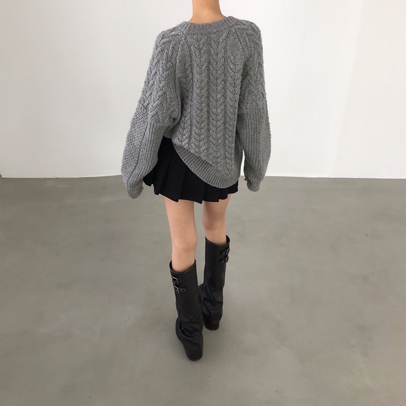 2TWO MOON韓國直郵㊣女士新品人氣真品休閑熱賣職業針織衫2TWO MOON針織衫