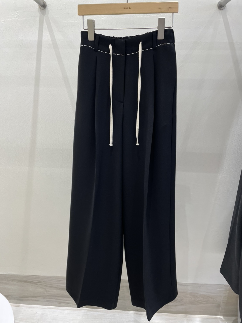 MUSK東大門㊣代購女裝新品25秋冬人氣推薦熱賣時尚真品休閑褲MUSK休閑褲