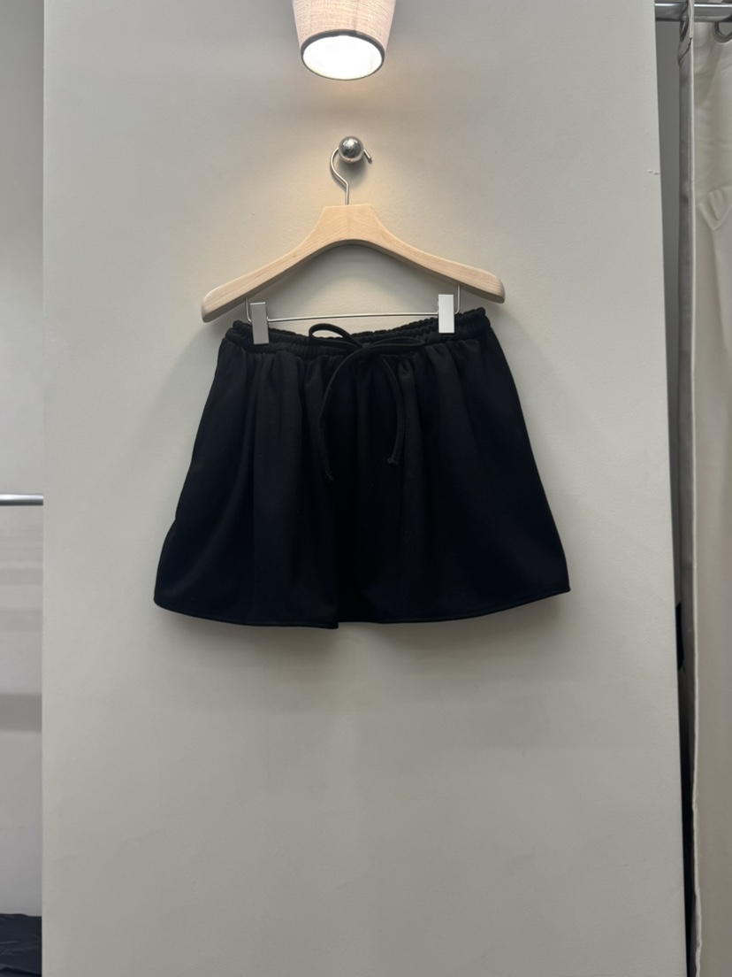 NOTHING韓國直郵㊣女士新品熱賣人氣25秋冬職業休閑短裙系帶NOTHING短裙圖色2
