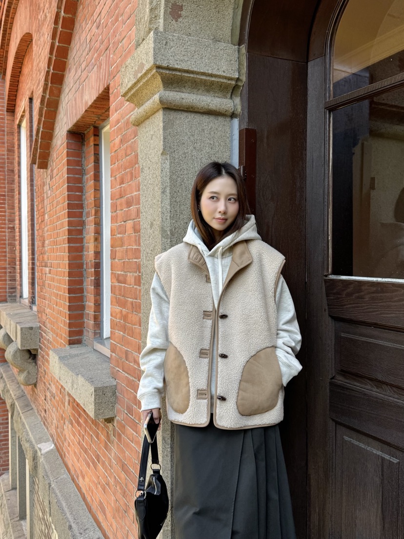 THE ABLE東大門㊣實拍女士新品休閑推薦職業人氣時尚馬甲羊毛THE ABLE/TA馬甲
