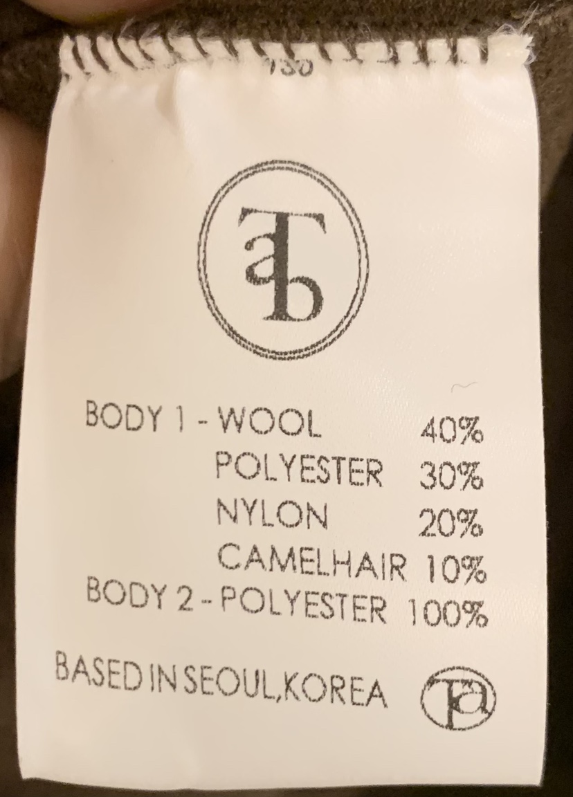 THE ABLE東大門㊣實拍女士新品休閑推薦職業人氣時尚馬甲羊毛THE ABLE/TA馬甲