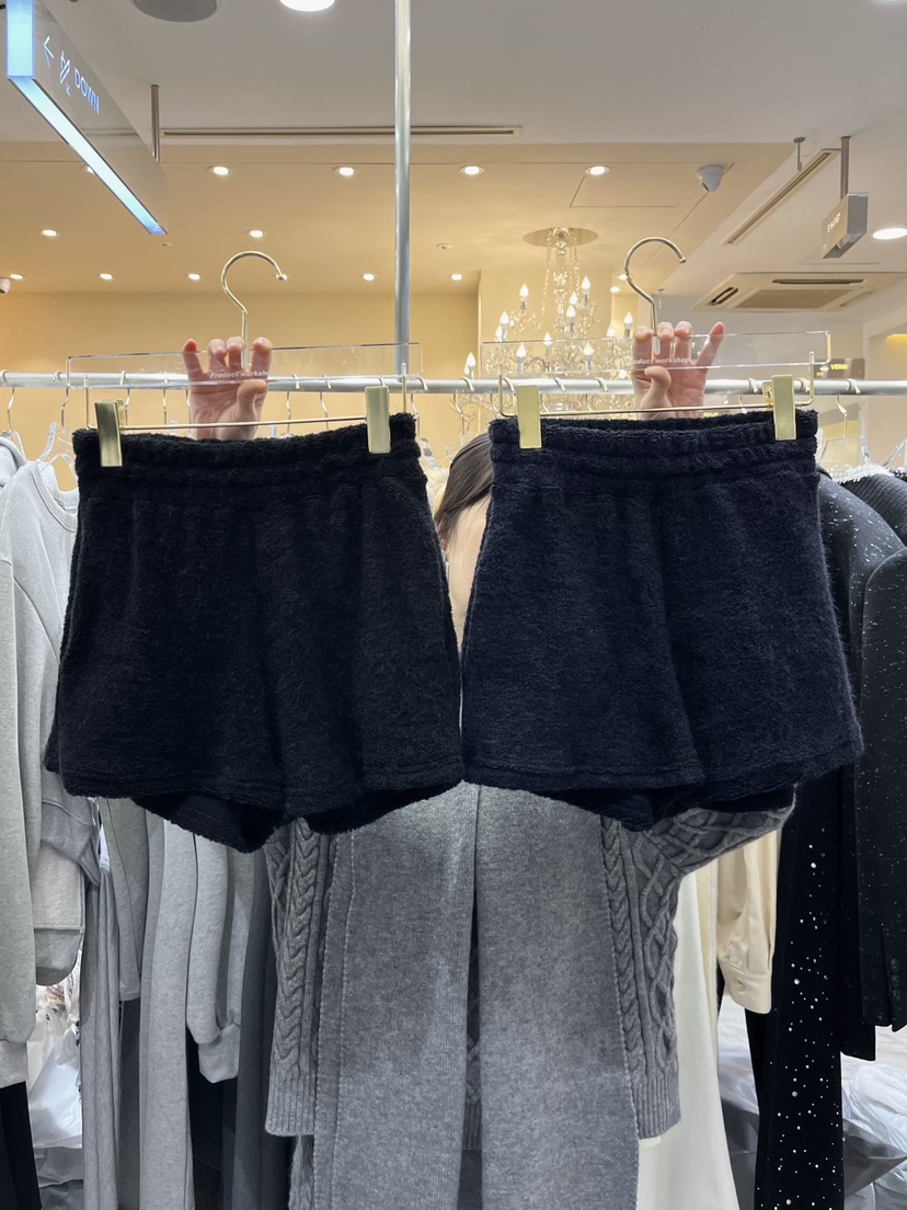 WORK SHOP韓國直郵㊣女裝新款熱賣職業25秋冬時尚推薦短褲Work_shop短褲