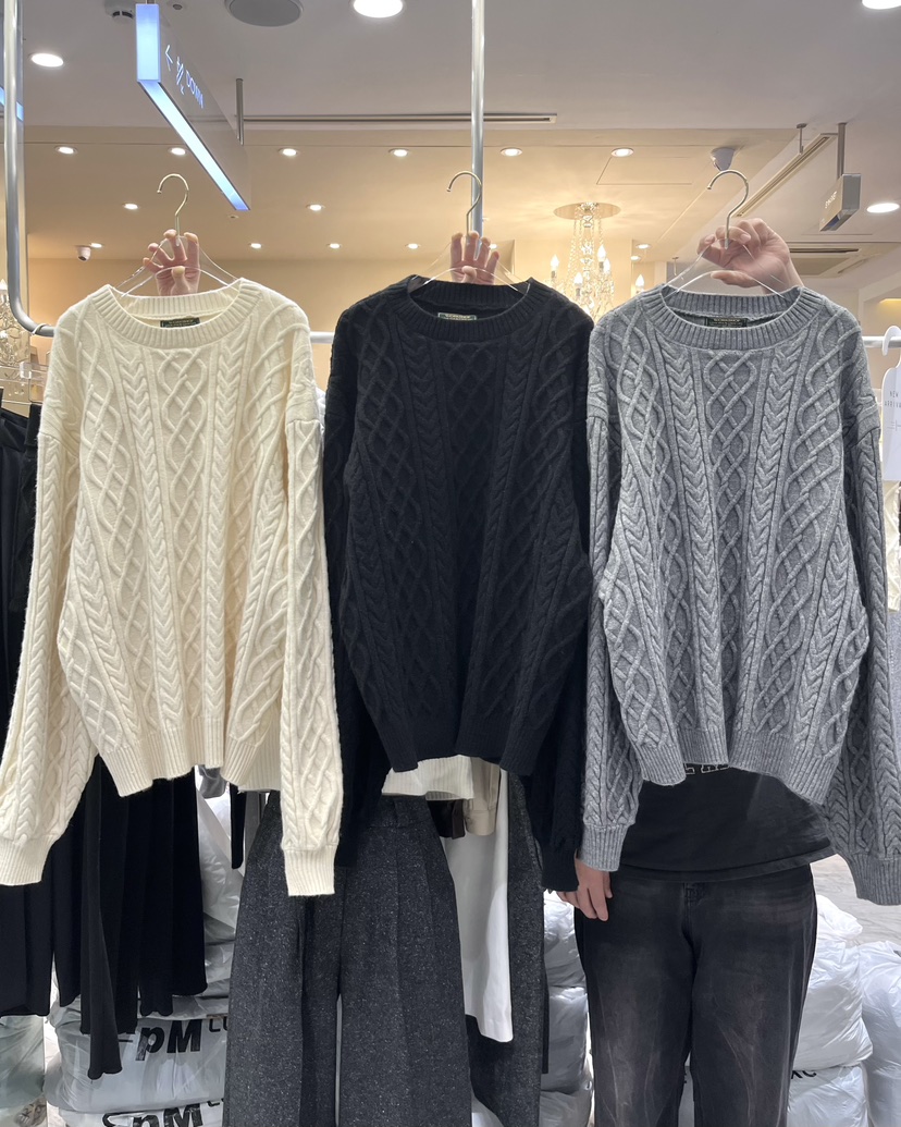 WORK SHOP東大門㊣直郵女士新款休閑25秋冬套裝三件套含圍巾Work_shop套裝