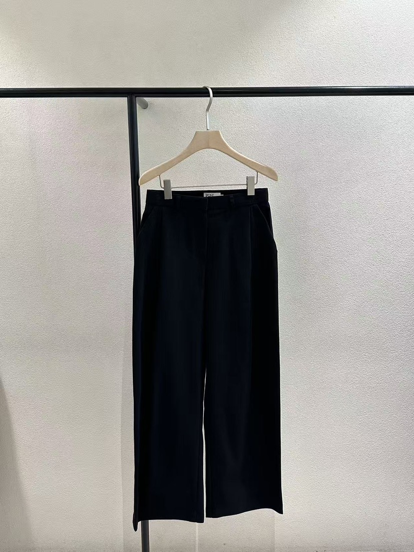 POSTMODERN東大門㊣直郵女裝新款時尚推薦熱賣職業真品休閑褲POSTMODERN休閑褲圖色3黑色