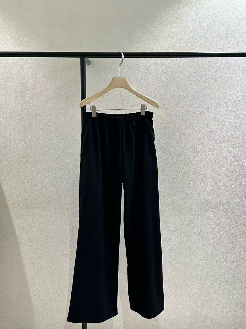 POSTMODERN東大門㊣實拍女裝新品時尚熱賣休閑25秋冬休閑褲POSTMODERN休閑褲圖色2黑色