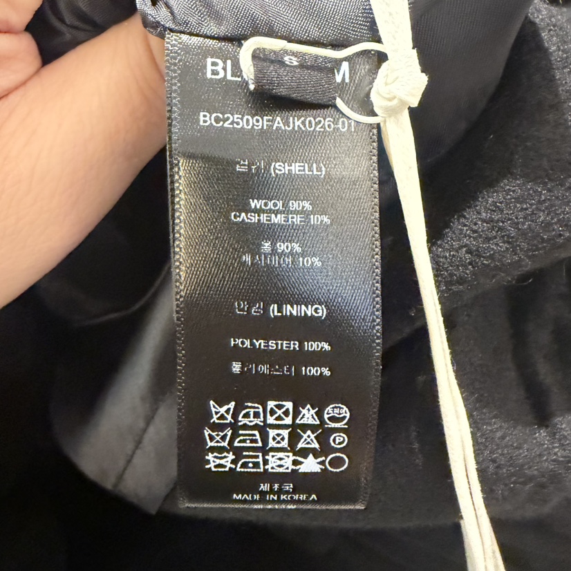 BLOSSOM東大門㊣直郵女裝新款推薦時尚熱賣休閑短款大衣拉鏈BLOSSOM短款大衣