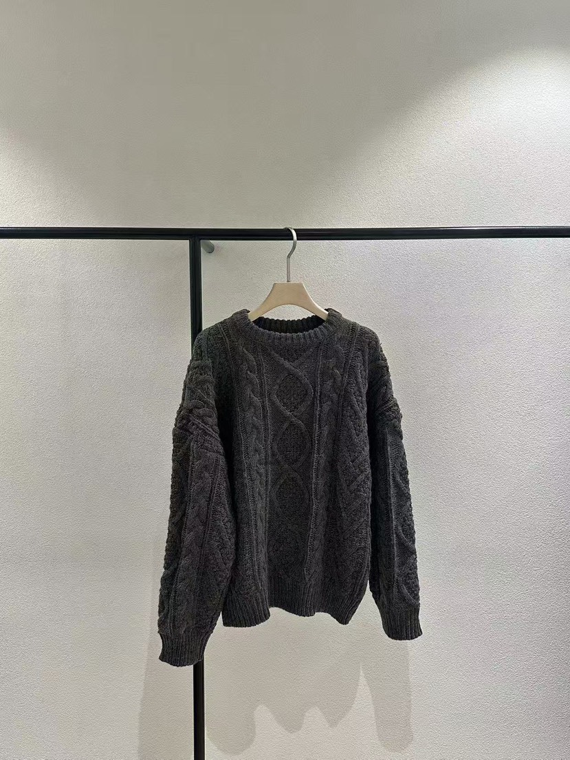 POSTMODERN韓國直郵㊣女裝新品休閑25秋冬熱賣職業針織衫復古POSTMODERN針織衫圖色2