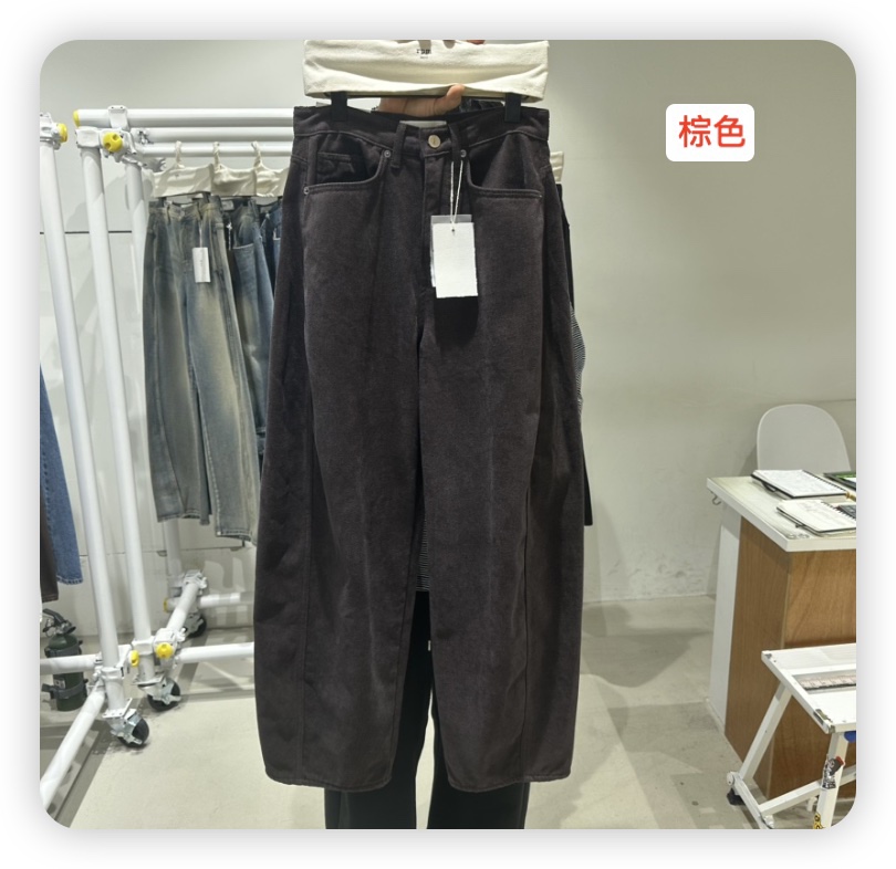 RPM韓國直郵㊣女士新款真品休閑人氣職業推薦熱賣25秋冬牛仔褲RPM_ovmute牛仔褲圖色1