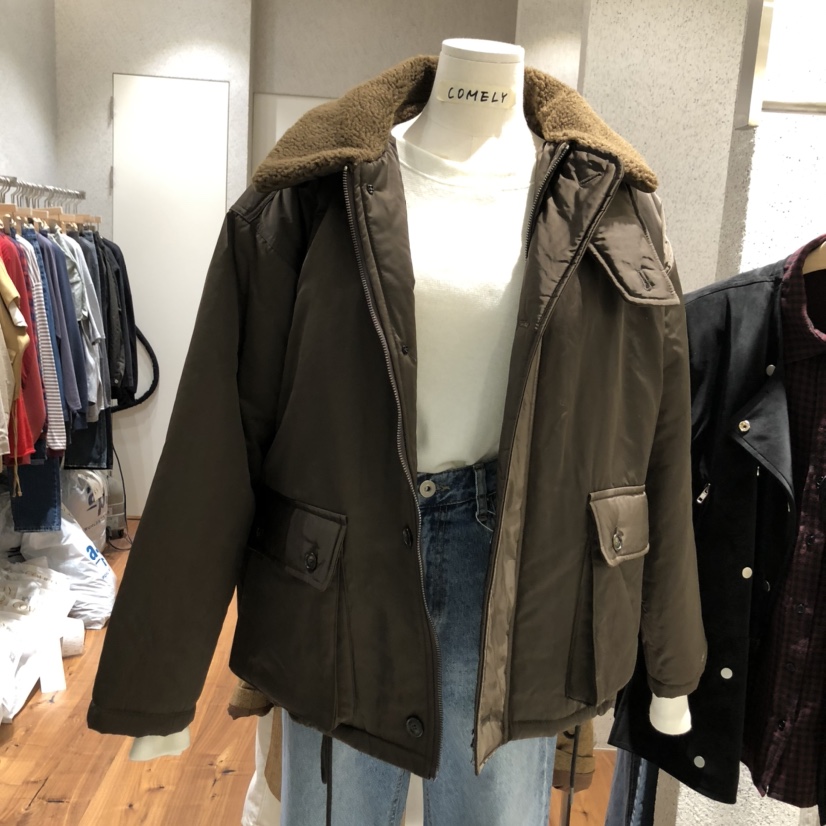 COMELY東大門㊣代購女裝新品人氣職業推薦25秋冬夾克填充棉COMELY夾克圖色2
