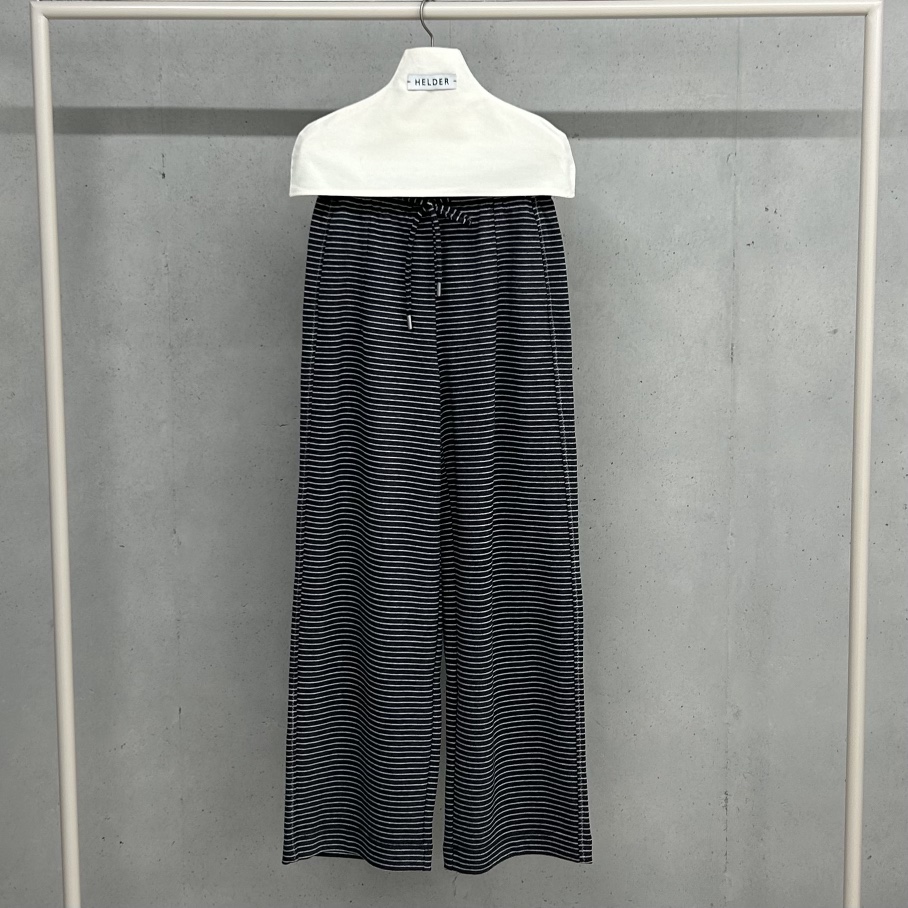 HELDER-P東大門㊣直郵女裝新品職業休閑真品時尚休閑褲條紋HELDER休閑褲圖色2灰色