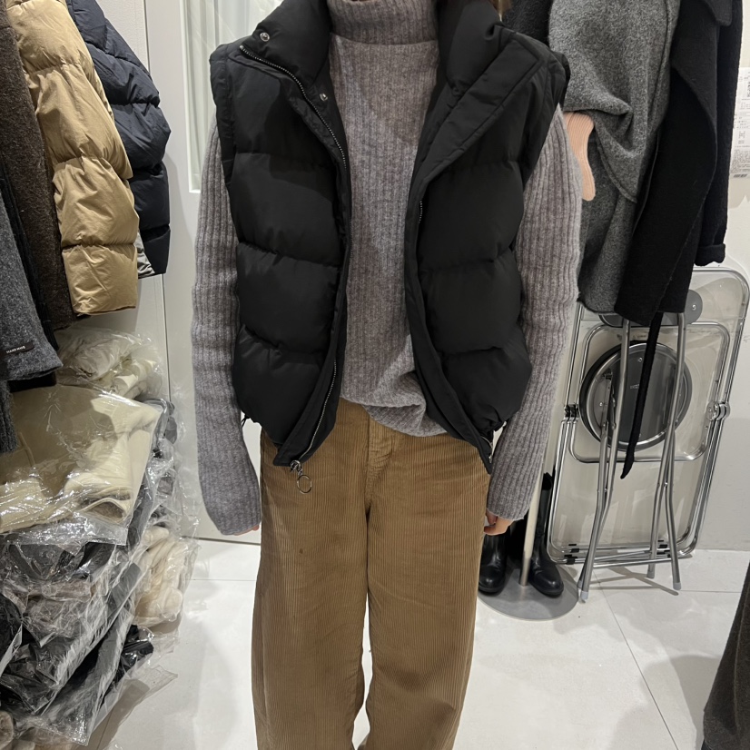 MONDAY TO SUNDAY東大門㊣實拍女裝新款休閑職業馬甲雙面絨MONDAY TO SUNDAY馬甲圖色1