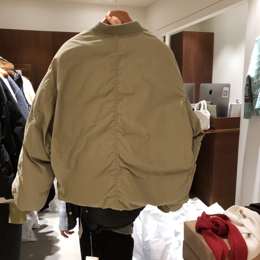 HEBON韓國代購㊣女士新品時尚休閑熱賣25秋冬短款羽絨服雙面鵝絨HEBON短款羽絨服
