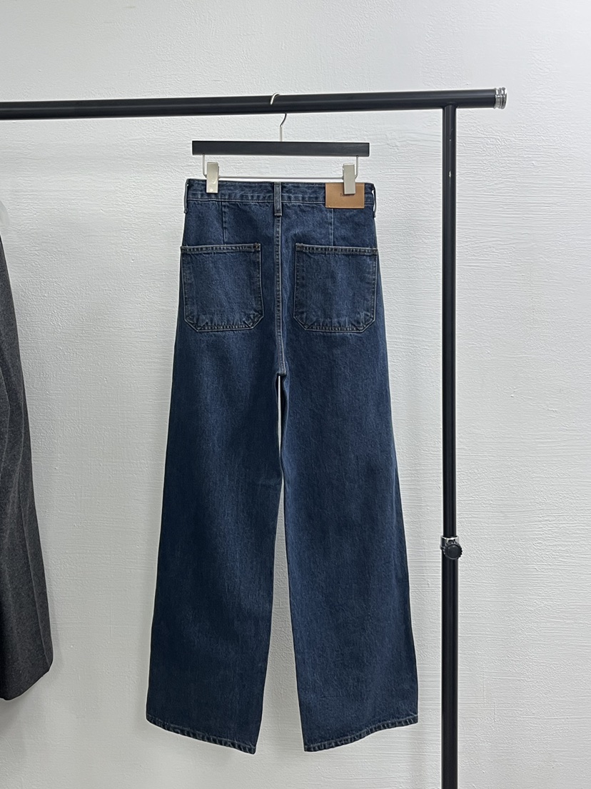 WELL KNOWN東大門㊣直郵女裝新品25秋冬推薦人氣時尚牛仔褲WELL KNOWN牛仔褲