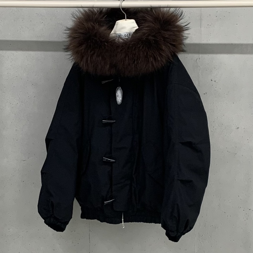 HELDER-P韓國直郵㊣女士新品推薦短款羽絨服拉鏈浣熊填充鴨絨HELDER短款羽絨服