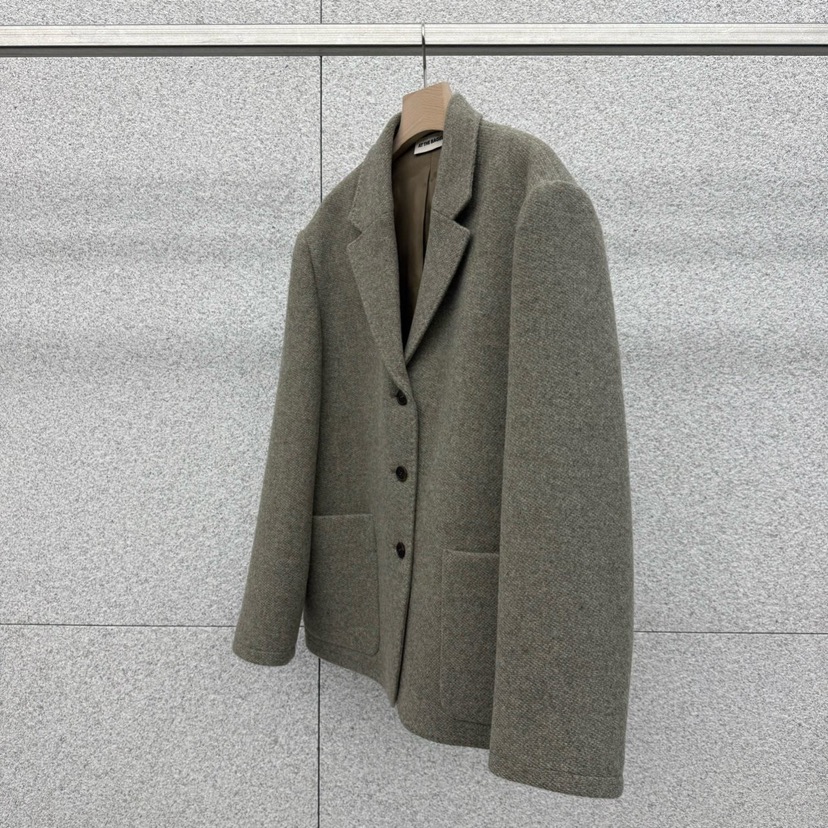 AT THE BAGEL東大門㊣代購女裝新款熱賣職業人氣25秋冬夾克AT THE BAGEL夾克圖色1