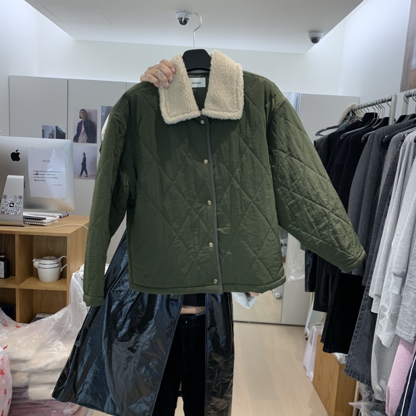 THE STARDUST東大門㊣實拍女裝新品時尚25秋冬推薦熱賣夾克THE STARDUST夾克圖色2