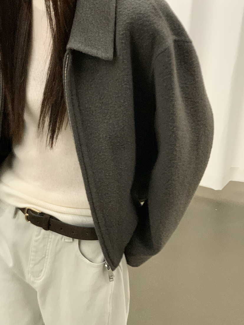 RIVER RAIN東大門㊣代購女士新款真品職業休閑人氣短款大衣RIVER RAIN短款大衣